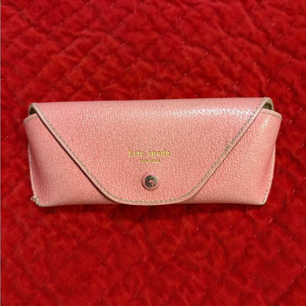 Kate Spade Blush Pink THIN Eyewear Pouch